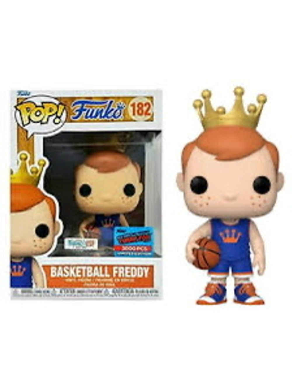 Funko Pop! Basketball Freddy #182 NYCC Fall Convention Comic Con Limited Edition